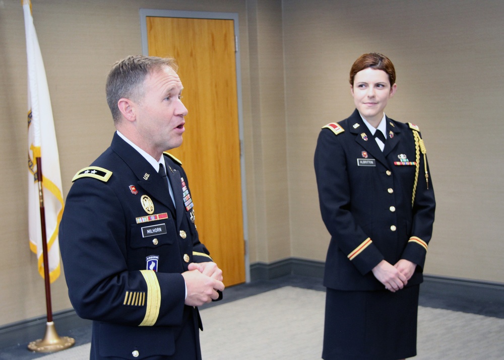 Albritton Promoted To Captain