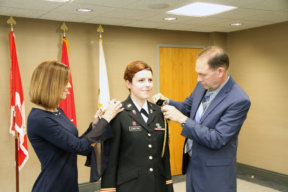 Albritton Promoted To Captain