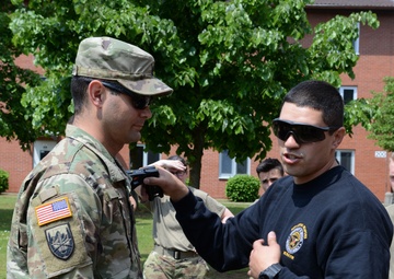 92d MP Co conduct Taser and OC Pepper Spray Training and Certification