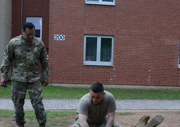 92d MP Co conduct Taser and OC Pepper Spray Training and Certification