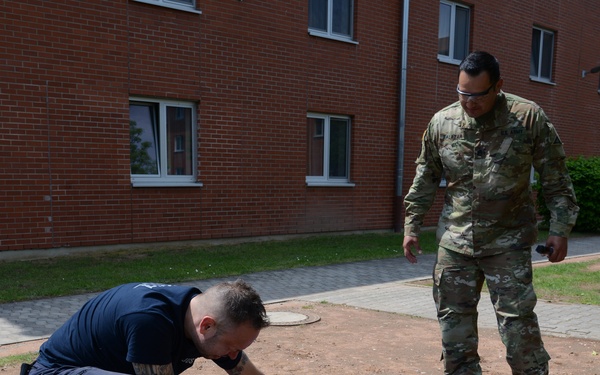 92d MP Co conduct Taser and OC Pepper Spray Training and Certification