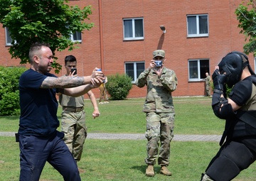 92d MP Co conduct Taser and OC Pepper Spray Training and Certification