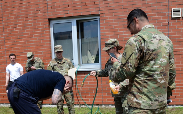 92d MP Co conduct Taser and OC Pepper Spray Training and Certification