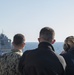 USS New York Conducts UNREP with USNS William McLean