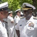 Rear Admiral Stephen Attends Reenlistment Ceremony At World Trade Center Memorial