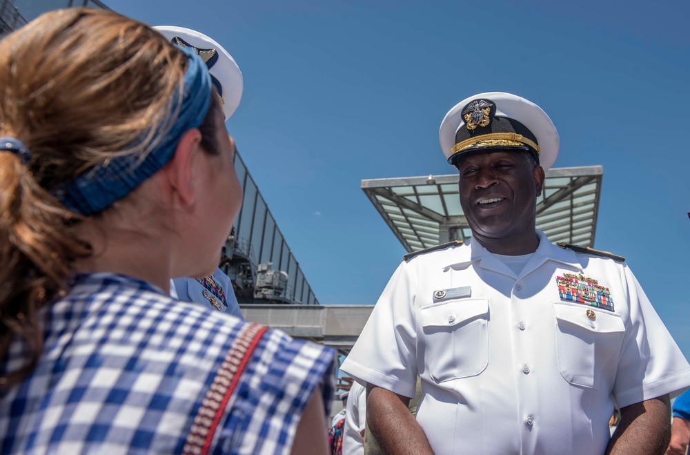 Memorial Day Ceremony Is Held During Fleet Week New York