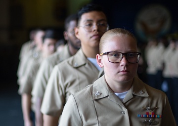 John C. Stennis Sailors Advance