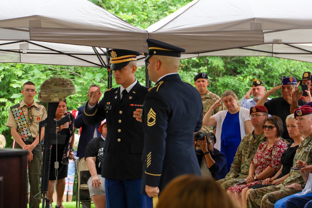 3rd BCT, 10th MTN Soldiers participate in Memorial Day Ceremony