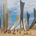 Les Braves memorial at Omaha Beach, Normandy, France.