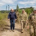 Slovenian government official tours ADA exercise sites Astral Knight 19