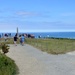 Tourists visit the Ranger Commandos memorial