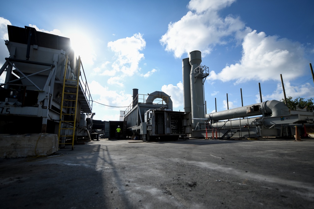 Team Hurlburt constructs soil remediation plant