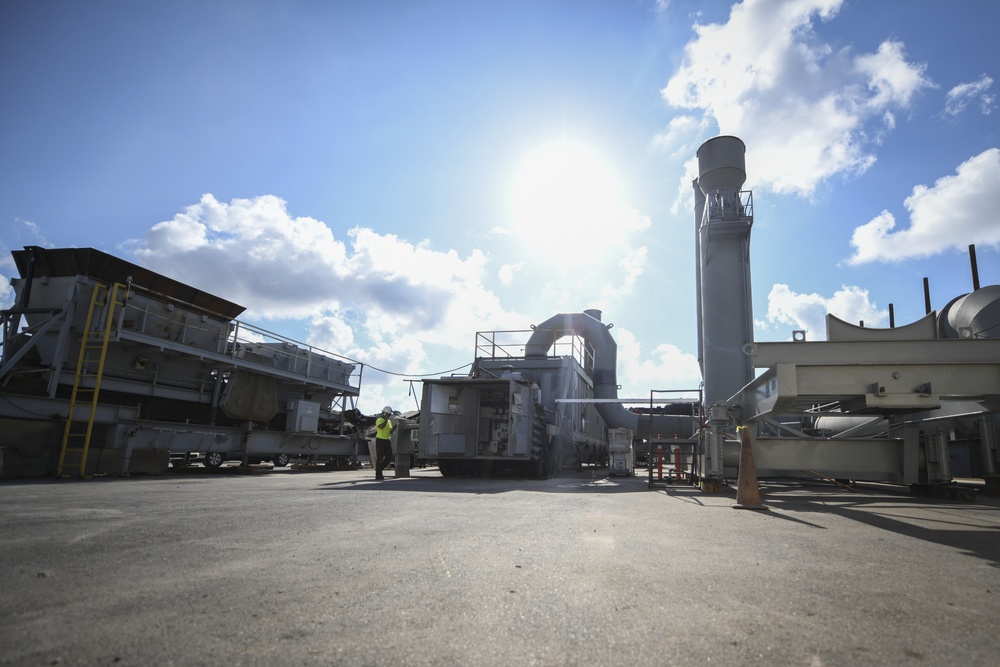 Team Hurlburt constructs soil remediation plant