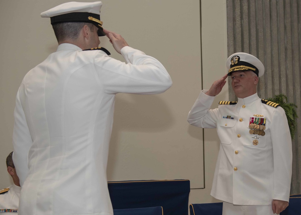 USS Alaska Holds Change of Command