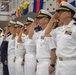 Vice Adm. Mary Jackson as reviewing officer at RTC