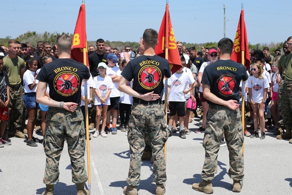 Parkwood Elementary and Marines continue partnership with Commander's Cup