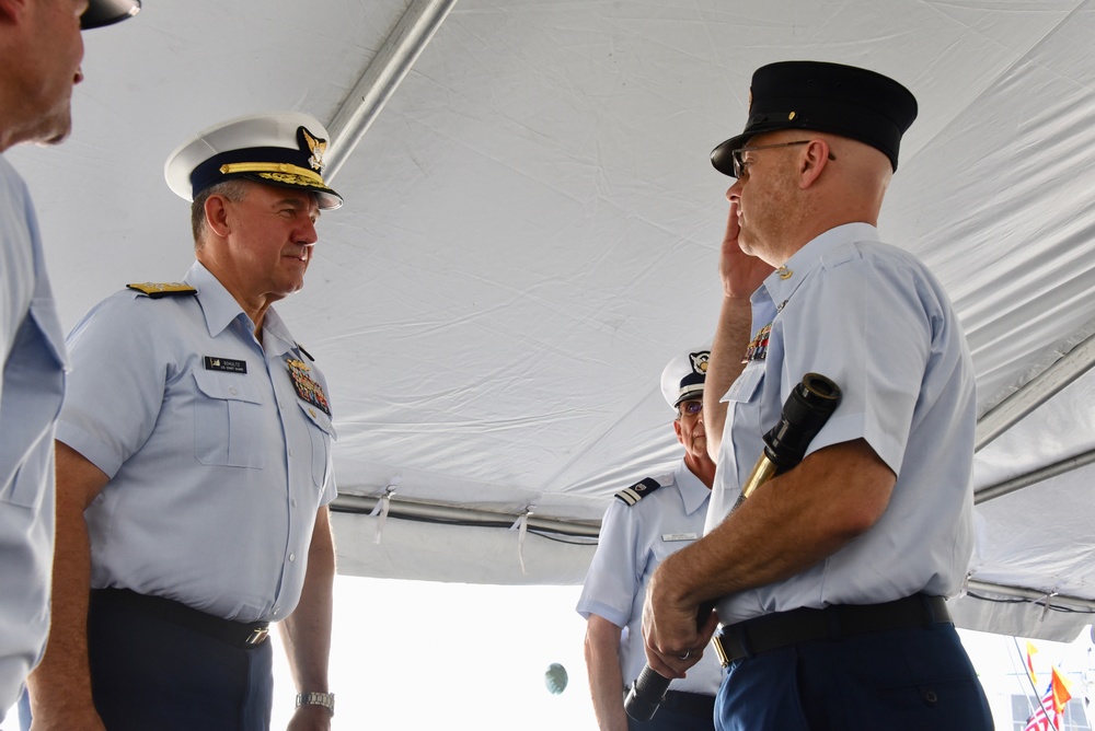 Coast Guard names the new Silver Ancient Mariner at Fort Lauderdale