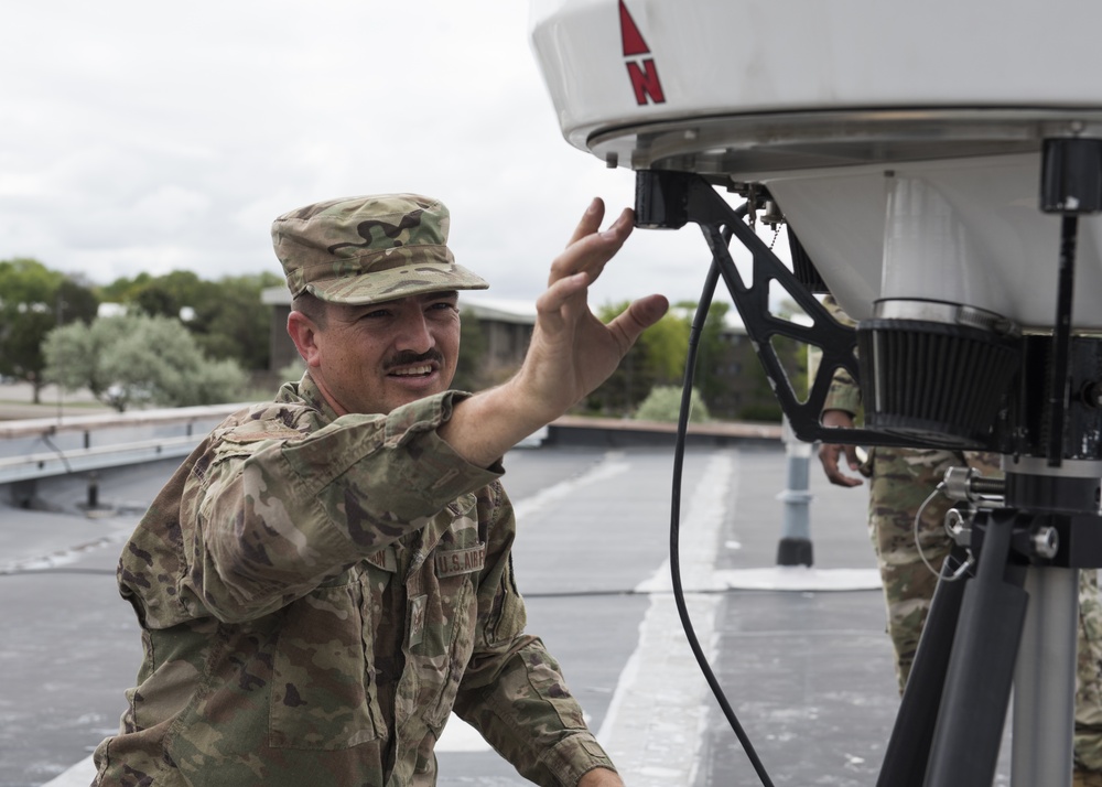 MHAFB: First to use Portable Doppler Radar for CONUS Ops.