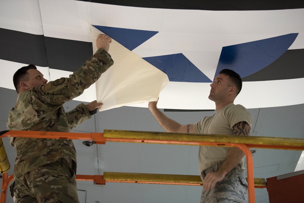 Kentucky Air Guard C-130 Receives D-Day Invasion Stripes