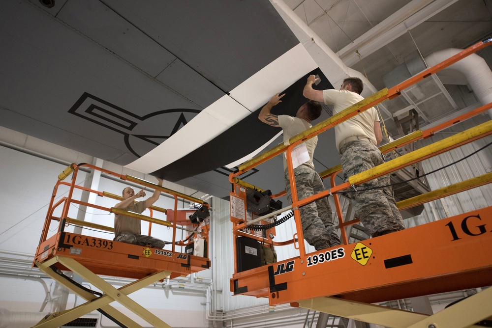 Kentucky Air Guard C-130 Receives D-Day Invasion Stripes