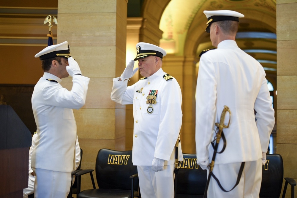 Navy Talent Aquisition Group Northern Plains Change of Command