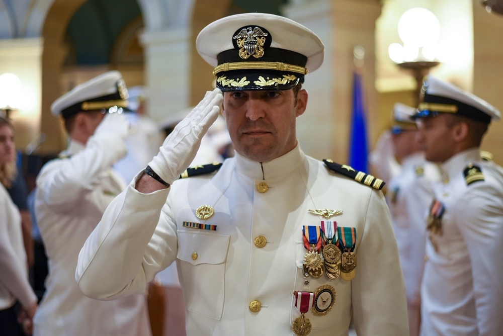 Navy Talent Aquisition Group Northern Plains Change of Command