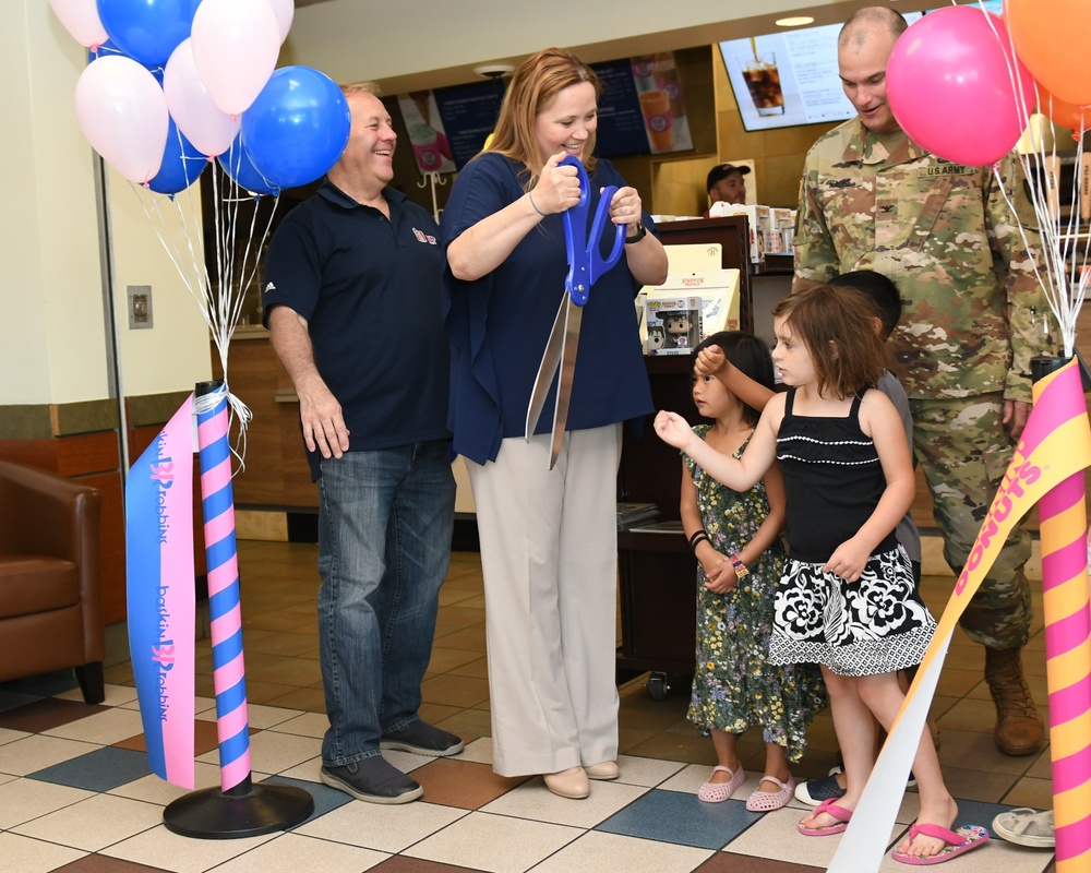 PHOTOS: Fort Knox gets two for one Dunkin' doughnut, coffee shop and Baskin Robbins ice creamery