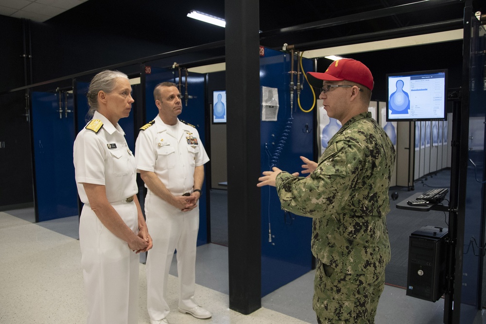 Shore Enterprise Commander Visits Navy’s Only Boot Camp