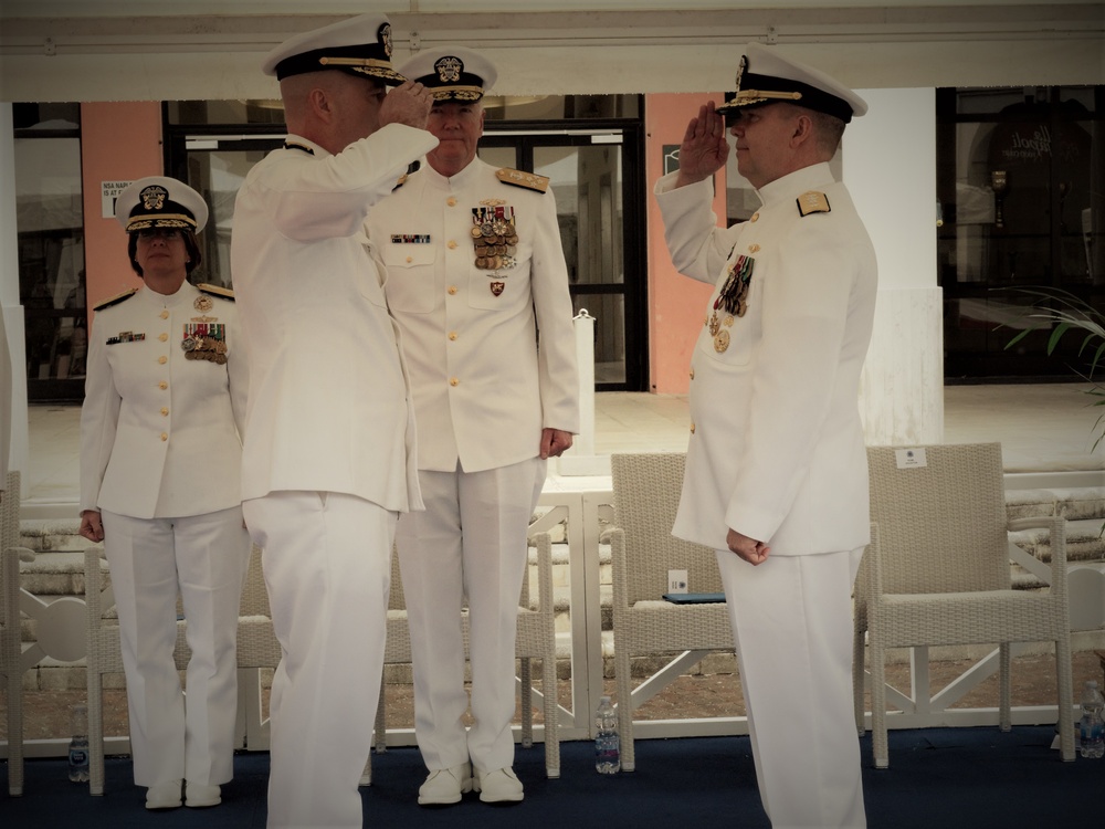 CSG 8 Holds Change of Command Ceremony