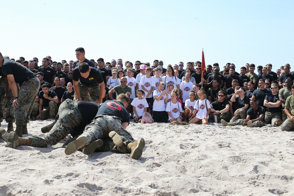 Parkwood Elementary and Marines continue partnership with Commanders Cup