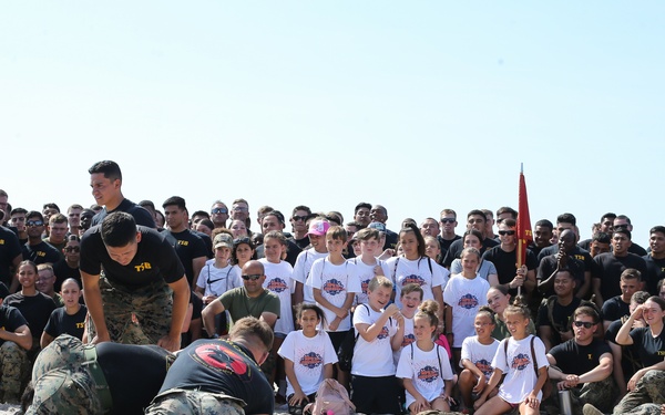 Parkwood Elementary and Marines continue partnership with Commanders Cup