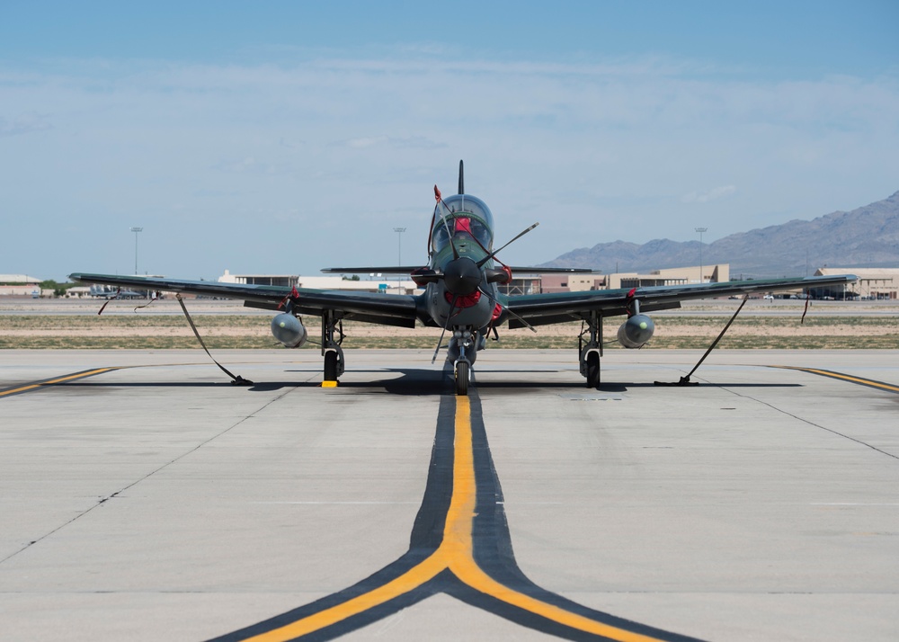 Brazilian Air Force works with the Idaho Air National Guard at Green Flag West