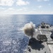 USS Curtis Wilbur Conducts Broadside Live-Fire Exercise
