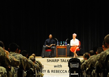 Terry Crews talks SHARP with 2IDRUCD Soldiers
