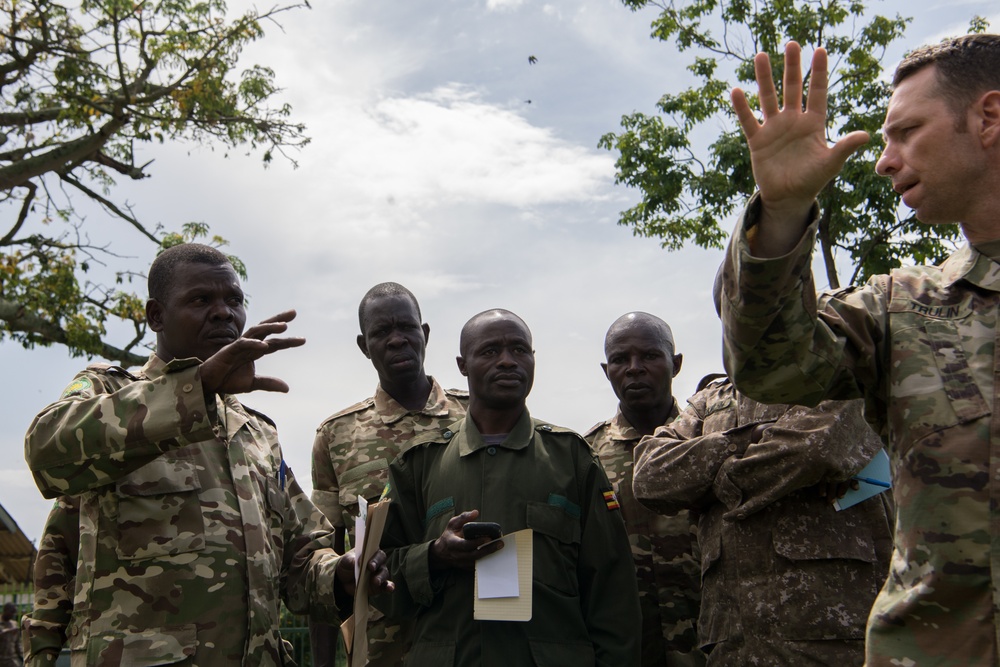 U.S. Army conducts Crime Scene Investigation Training for Uganda Wildlife Authority