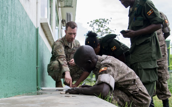 U.S. Army conducts Crime Scene Investigation Training for Uganda Wildlife Authority