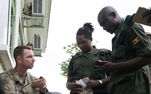 U.S. Army conducts Crime Scene Investigation Training for Uganda Wildlife Authority