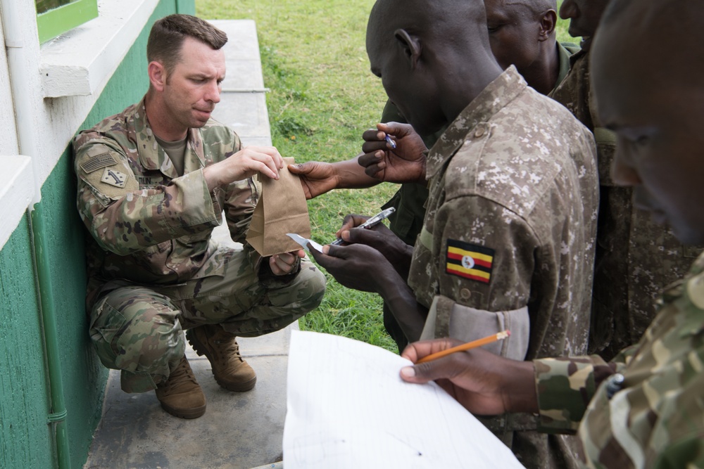 U.S. Army conducts Crime Scene Investigation Training for Uganda Wildlife Authority