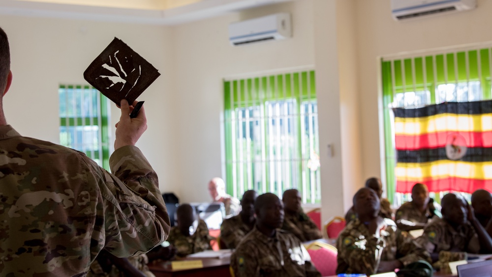 U.S. Army conducts Crime Scene Investigation Training for Uganda Wildlife Authority