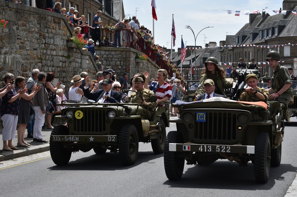 D-Day 75 Old Hickory 30ID Parade and Ceremony