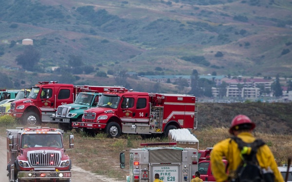 Turn up the heat: Camp Pendleton Fire Department hosts Wildland Fire School