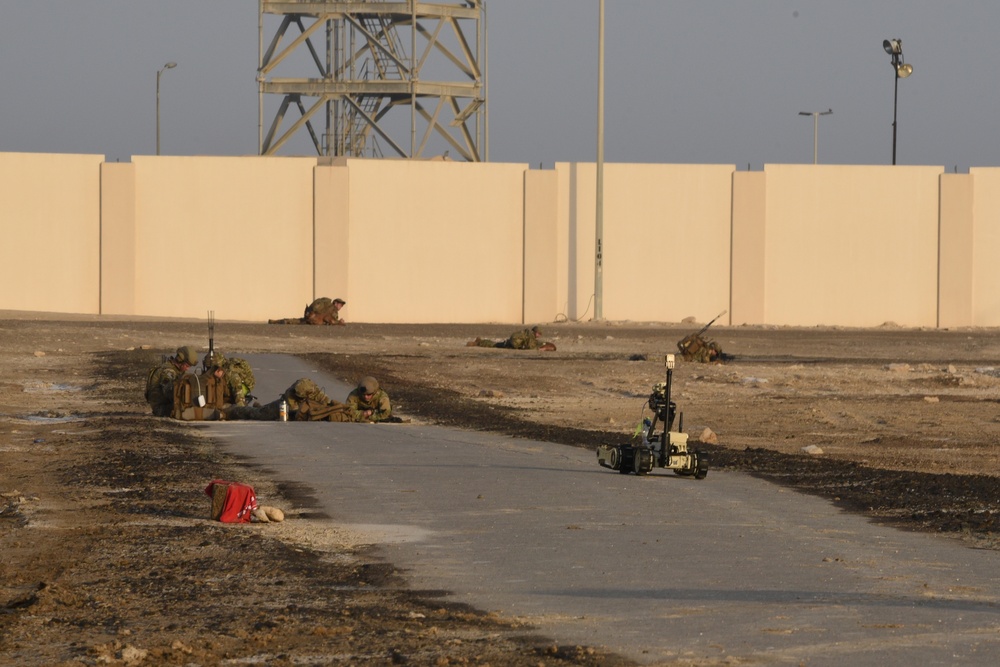 380th EOD and K-9 unit collaborate for joint, full mission profile training