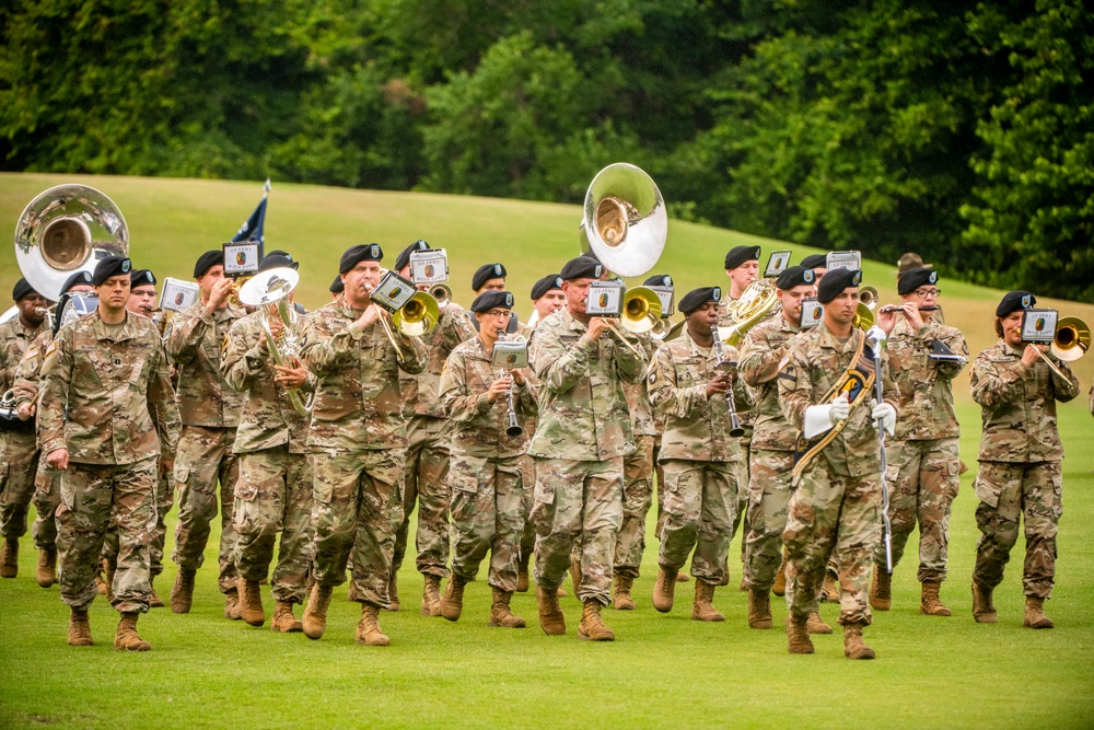 MCoE Band during D-Day 75th anniversary