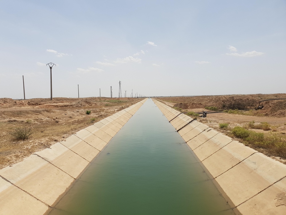 U.S. Military Civil Engineers Assist Deir ez-Zor Civil Council Engineers with Suwar Water Pump Station