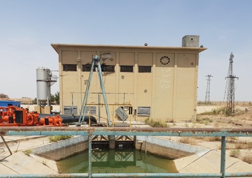 U.S. Military Civil Engineers Assist Deir ez-Zor Civil Council Engineers with Suwar Water Pump Station