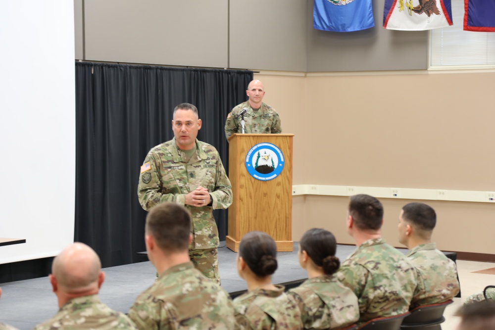 Fort McCoy NCO Academy Battle Staff Course 006-19 Graduation.