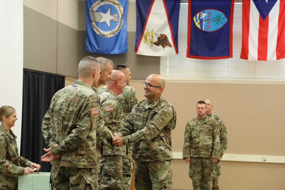 Fort McCoy NCO Academy Battle Staff Course 006-19 Graduation.