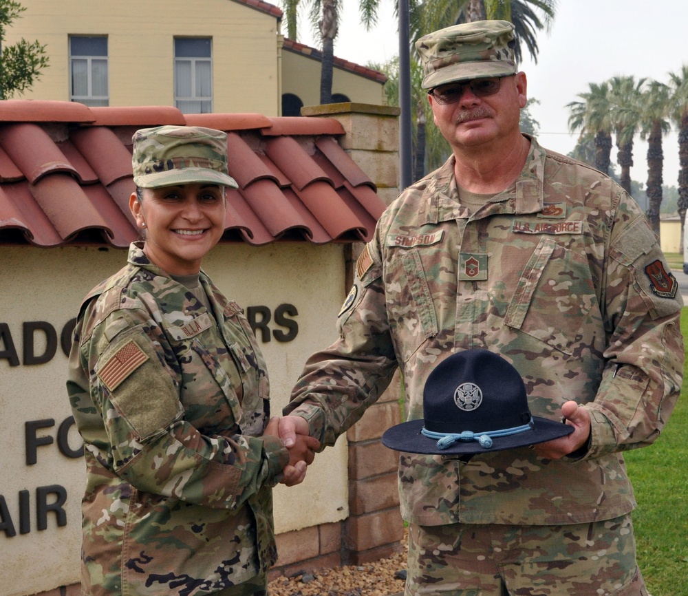 Command chief reconnects with BMT instructor 25 years later