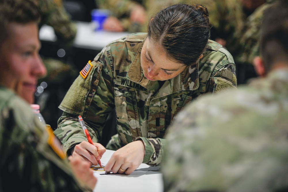 D-Day attendee creates mind-map
