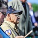 World War II Veteran watches memorial ceremony